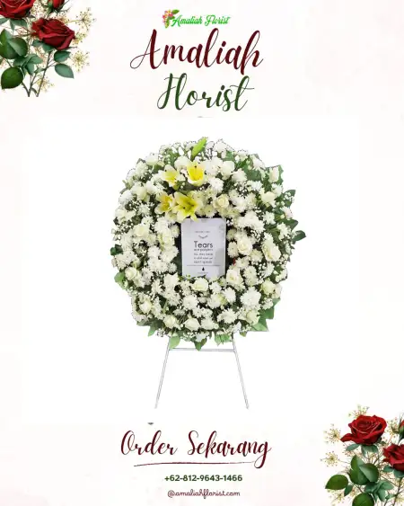 Krans Bunga Duka Dramaga Bogor